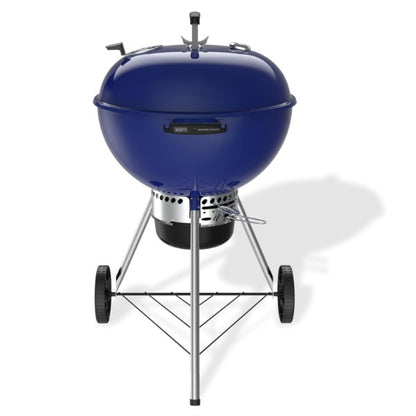 Weber Master Touch Charcoal Barbecue, 57 cm Diameter, Deep Ocean Blue