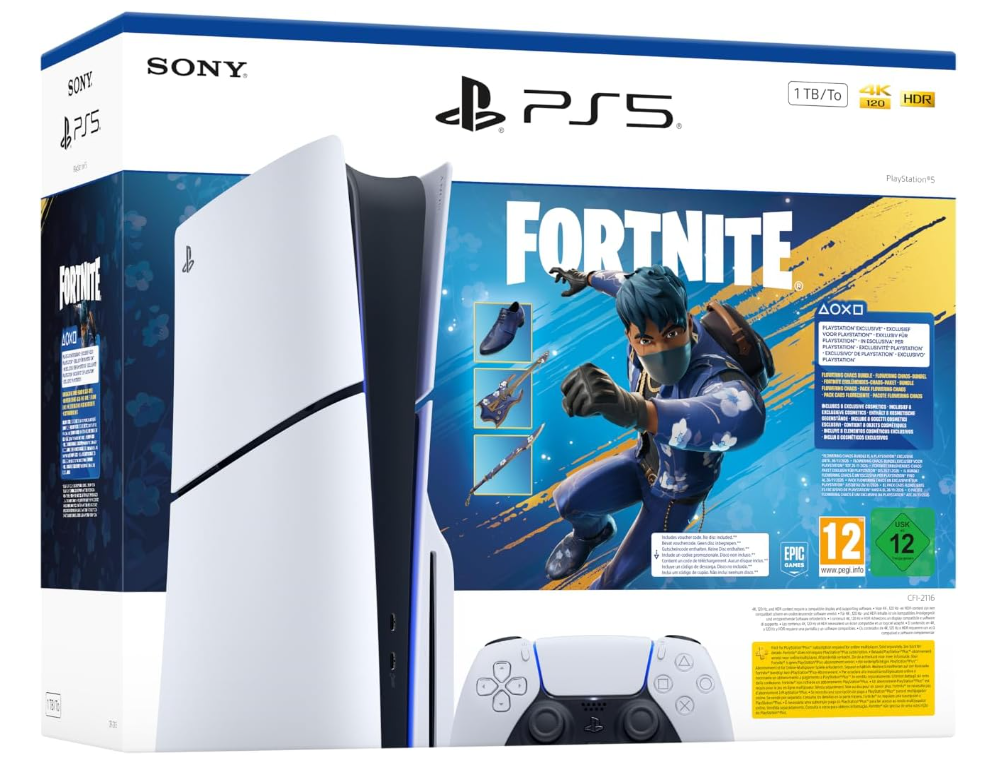 Playstation 5 Slim Disk - Fortnite Voucher included