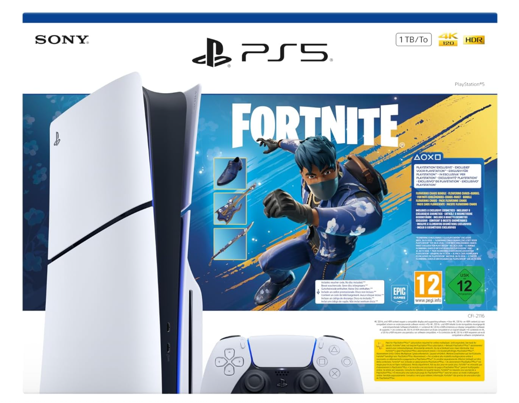 Playstation 5 Slim Disk - Fortnite Voucher included