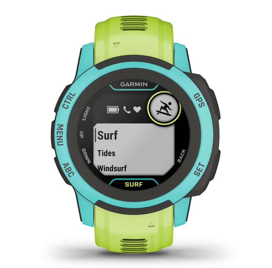 Garmin Instinct® 2S Solar Rugged GPS Smartwatch Surf 40mm