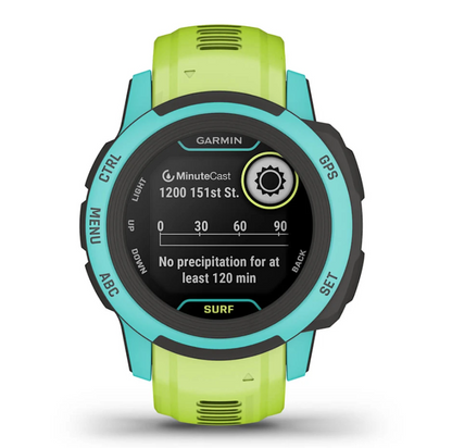 Garmin Instinct® 2S Solar Rugged GPS Smartwatch Surf 40mm