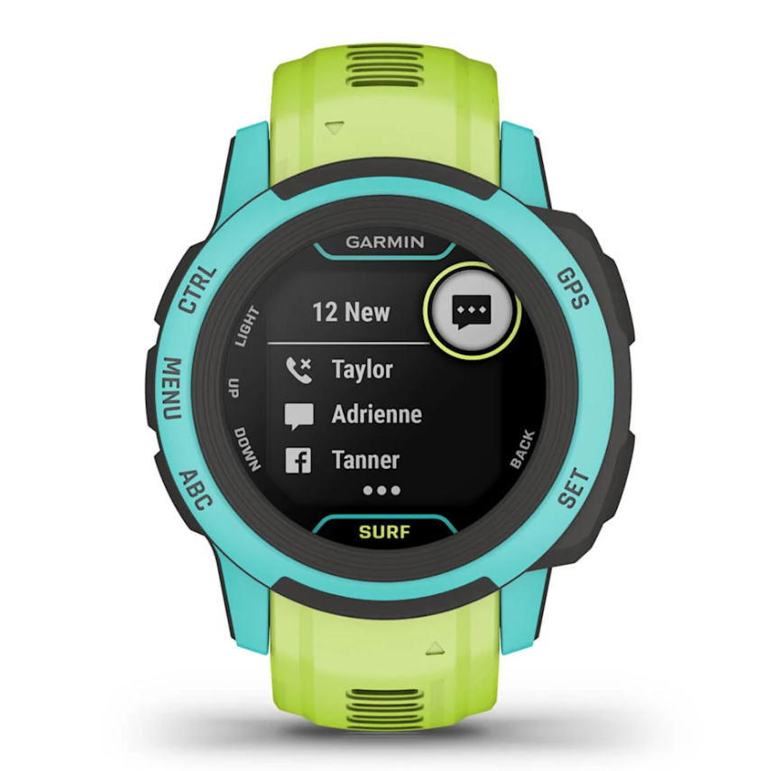 Garmin Instinct® 2S Solar Rugged GPS Smartwatch Surf 40mm