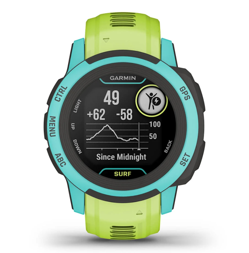 Garmin Instinct® 2S Solar Rugged GPS Smartwatch Surf 40mm
