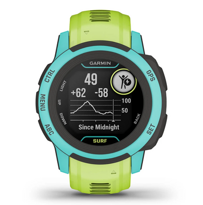 Garmin Instinct® 2S Solar Rugged GPS Smartwatch Surf 40mm