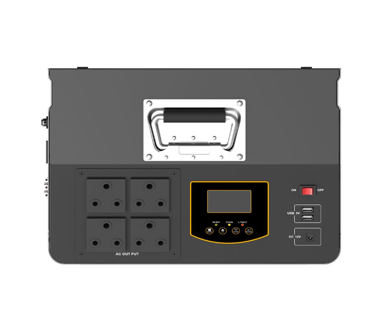 Navasolar Trolley Inverter 1KW / 12VDC 960WH LIFEPO4 SA Outlets
