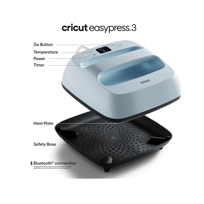Cricut Easypress 3 - 12X10 (Zen Blue)