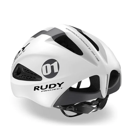 Rudy Project Boost 01 Helmet - White / Graphite With Visor