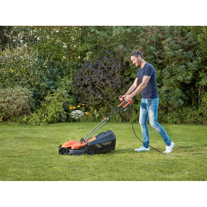 Black & Decker 1200W Lawn Mower & 1800W High Pressure Washer Bundle
