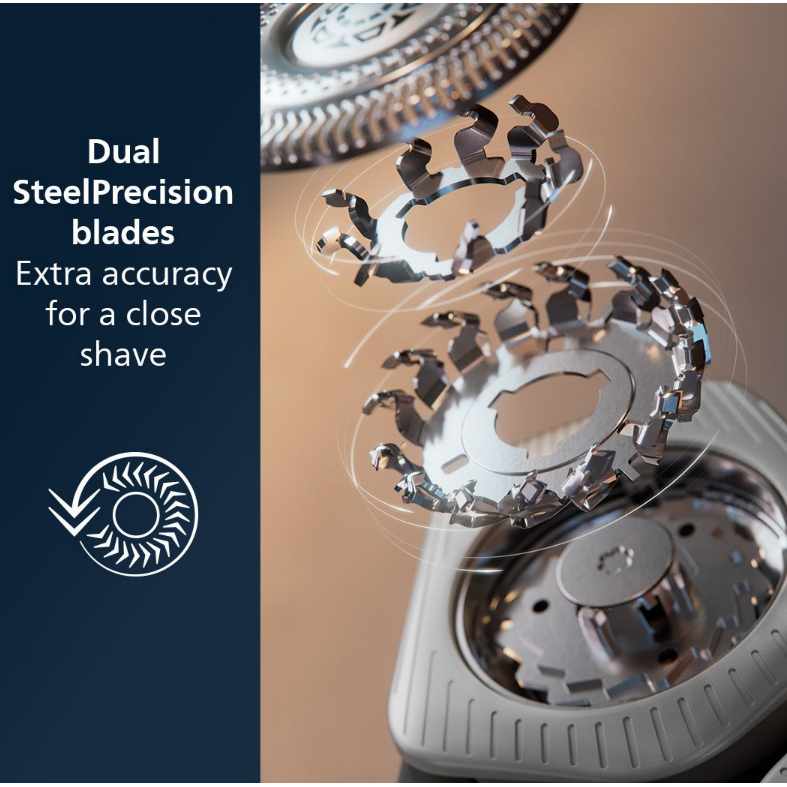 Philips 9000 Series Wet & Dry Shaver with Travel Case S9985/50