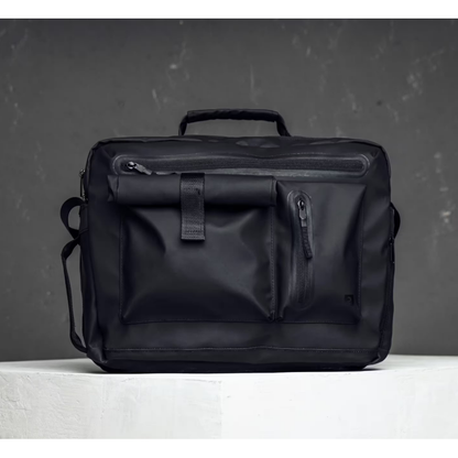 Decathlon 20l Backenger Activ Mblty Urban Walking Messenger Bag Backpack - Black