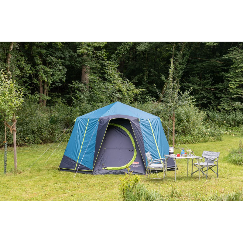 Coleman Octagon 8 Person Darkroom Family Camping Dome Tent