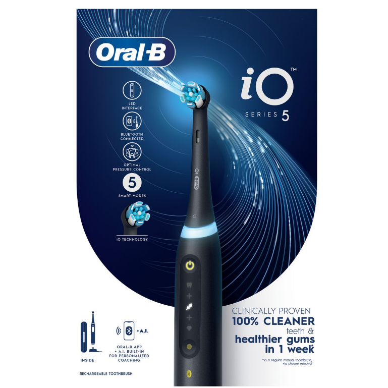 Oral-B iO Series 5 Electric Toothbrush (Black)