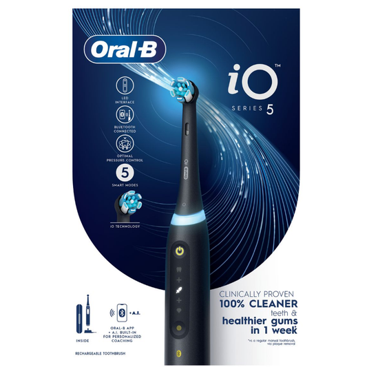 Oral-B iO Series 5 Electric Toothbrush (Black)