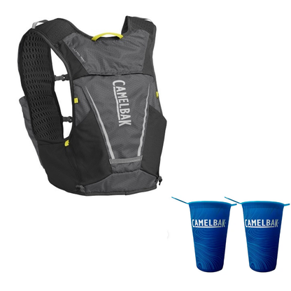 CamelBak 1L Nano Trail Running Vest with 2x Flasks and Collapsible Cups