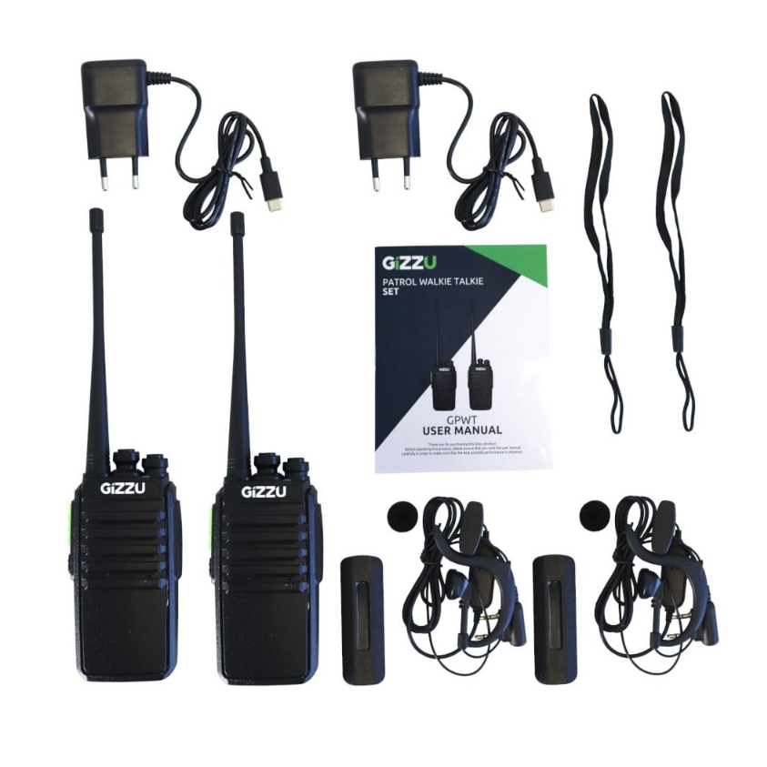 Gizzu Patrol Walkie Talkie Set