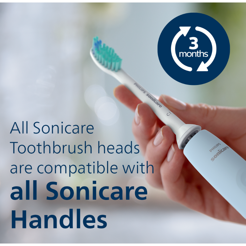 Philips Sonicare 2100 series Electric Toothbrush, HX3651/12 - Light Blue