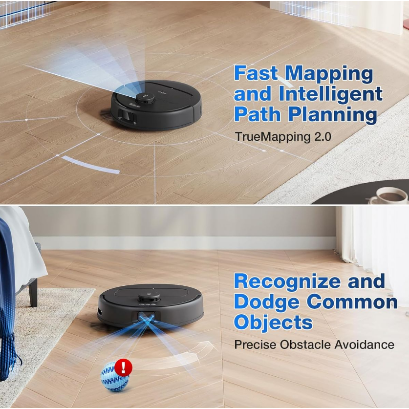 Ecovacs DEEBOT N30 PRO OMNI Robot Vacuum Cleaner - 10 000Pa, 320min Runtime