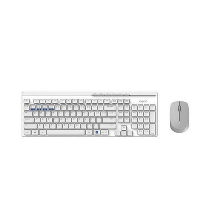 Rapoo Multimode 8100M White Wireless Combo