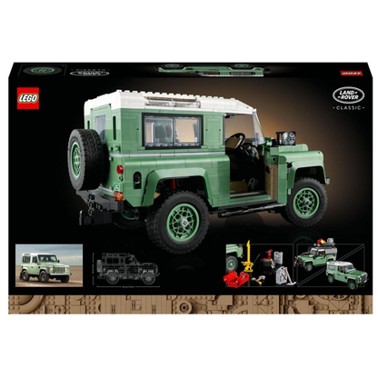 LEGO® ICONS Land Rover Classic Defender 90 10317 Building Toy Cars (2,336 Pieces)