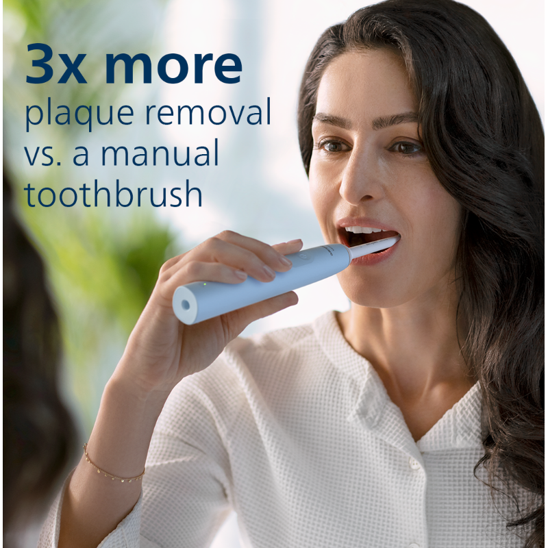 Philips Sonicare 2100 series Electric Toothbrush, HX3651/12 - Light Blue