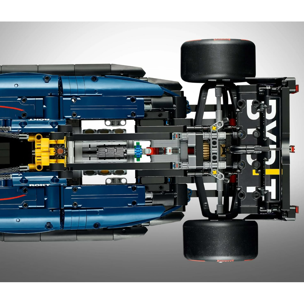 LEGO Technic Oracle Red Bull Racing RB20 F1 Car Model Kit - Collectible Formula 1 Building Set with 1:8 Scale V6 Engine, Gear Box, Steering & DRS - Gift Idea for Adult & Teenage Racing Fans - 42206