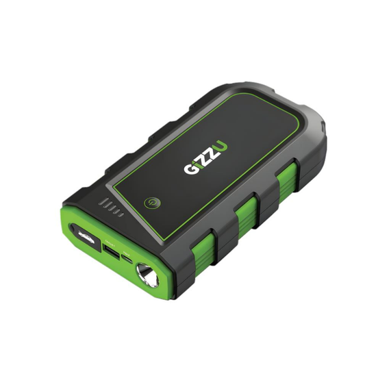Gizzu Car Jump Starter 16000mAh - 2000A