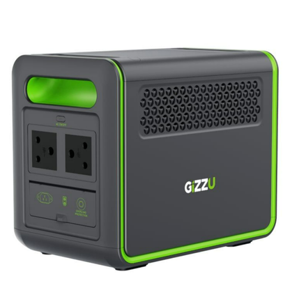 Gizzu Hero Max 1000W 1024Wh UPS Power Station - Black