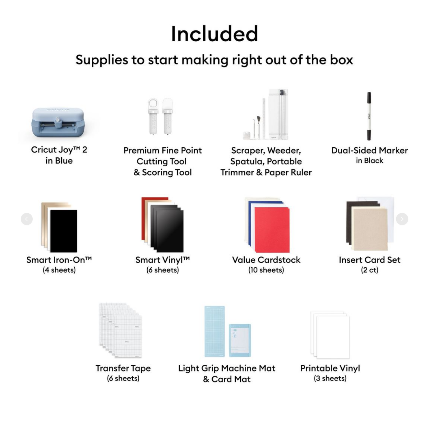 Cricut Joy 2 + Essential-Bundle