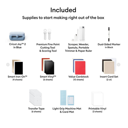 Cricut Joy 2 + Essential-Bundle