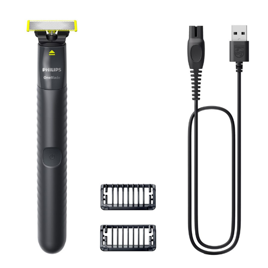 Philips OneBlade with 2 Combs & USB Charging