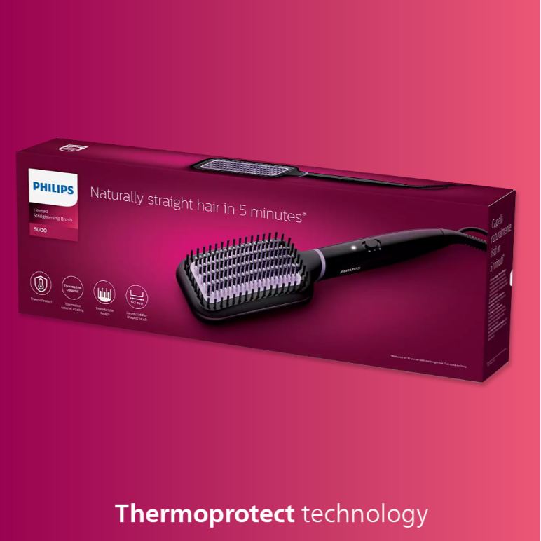 Philips StyleCare Heated Straightening Brush