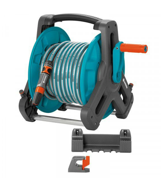 GARDENA Hose Reel Wall Fix 50 Set - 20mx13mm