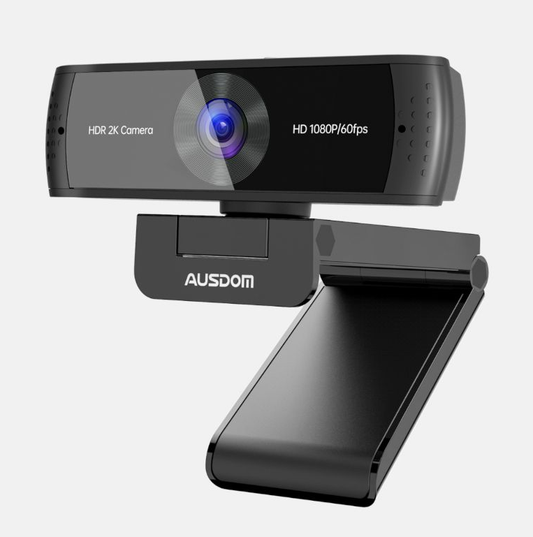 Ausdom AW651S 2K PC Web Camera Black