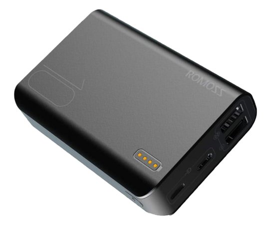 Romoss Sense 4 Mini 10000mAh Power Bank - Black