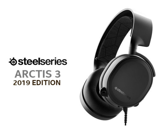Steelseries: Gaming Headset Arctis 3 2019 Edition - Black