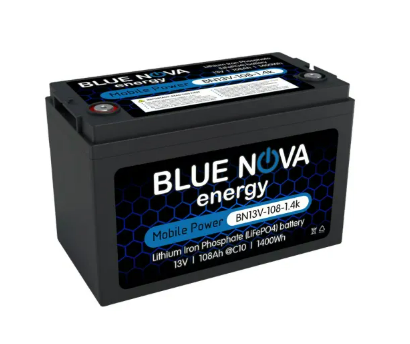 Bluenova Ultra-safe Lithium Iron Phosphate Battery 108ah
