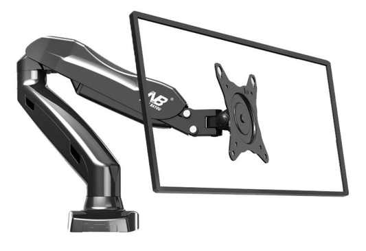 NB North Bayou Single Arm Adjustable Monitor Desk Mount Stand