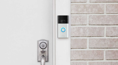 Ring Video Doorbell 2nd Gen | 1080p HD Video | Satin Nickel